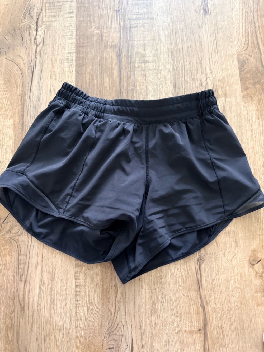 Black lululemon shorts